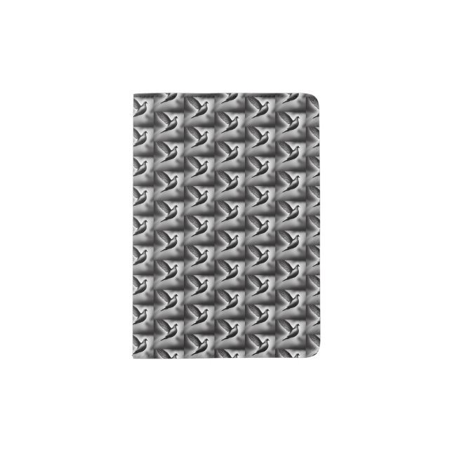 Paloma Stamped Passport Holes Holder (Front)