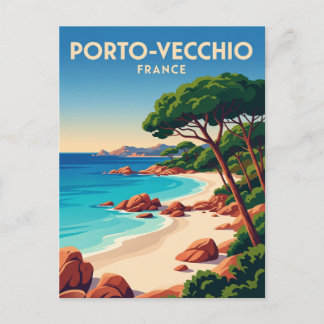 Palombaggia Beach France Postcard