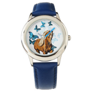 Palomino & Butterflies Watch