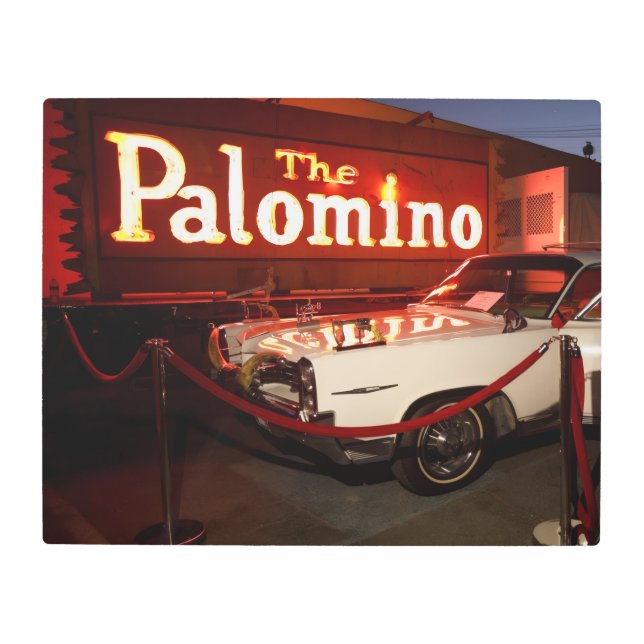 Palomino Club, North Hollywood, Bakersfield Sound  Metal Print (Front)