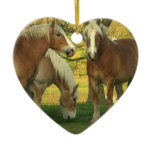 Palomino Draft Horse Ornament