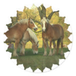 Palomino Draft Horses Stickers