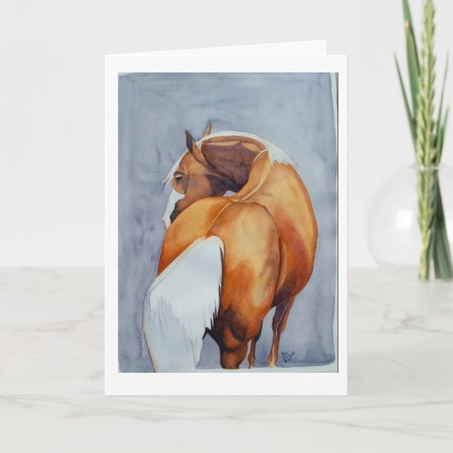 Palomino Greeting Card (Front)
