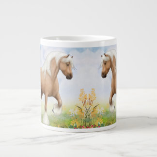 Palomino Gypsy Draft Horse Giant Coffee Mug