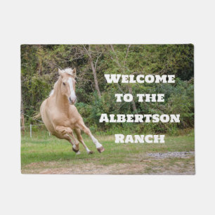 Palomino Horse Doormat