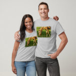 Palomino Horse Grazing Guy's T-Shirt