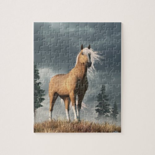 Palomino Horse Jigsaw Puzzle