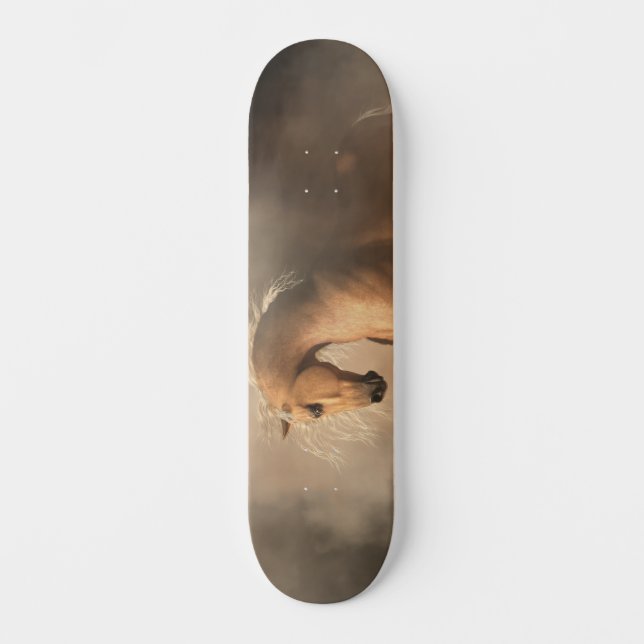 Palomino in the Mists Skateboard (Front)