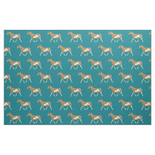 Palomino Paint Horse Fabric
