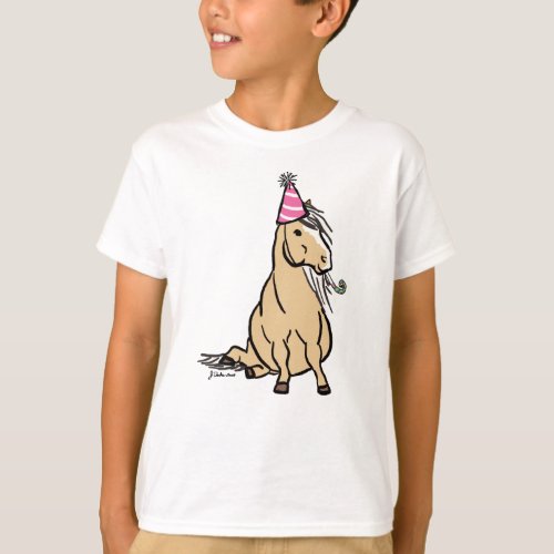 Palomino Party Pony T_Shirt