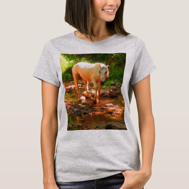 Palomino Quarter Horse T-Shirt (Front)