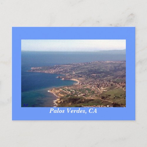 Palos Verdes PeninsulaCA Postcard