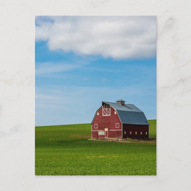 Palouse Country Barn - Eastern Washington Postcard (Front)