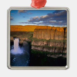 Palouse Falls in Washington Metal Ornament