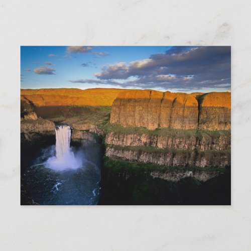 Palouse Falls in Washington Postcard