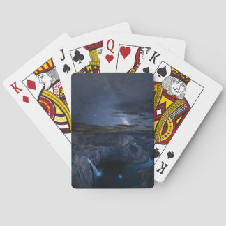 Palouse Falls Park & Milky Way | Washington State Poker Cards