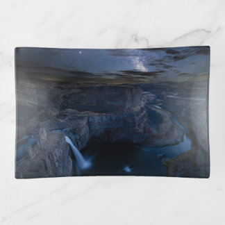 Palouse Falls Park & Milky Way | Washington State Trinket Tray