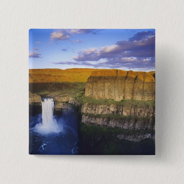 Palouse Falls State Park in Washington Button (Front)