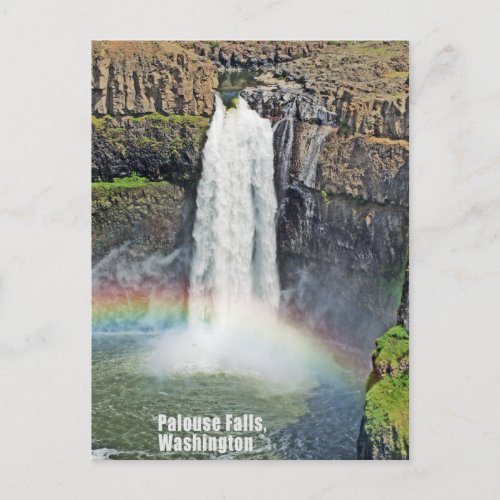 Palouse Falls State Park Washington Postcard