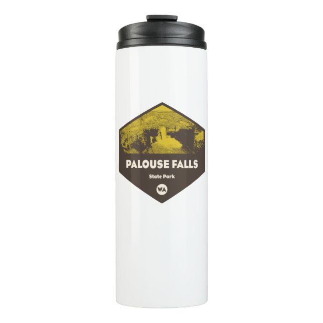 Palouse Falls State Park Washington Thermal Tumbler (Front)