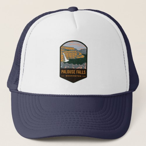 Palouse Falls Washington Trucker Hat