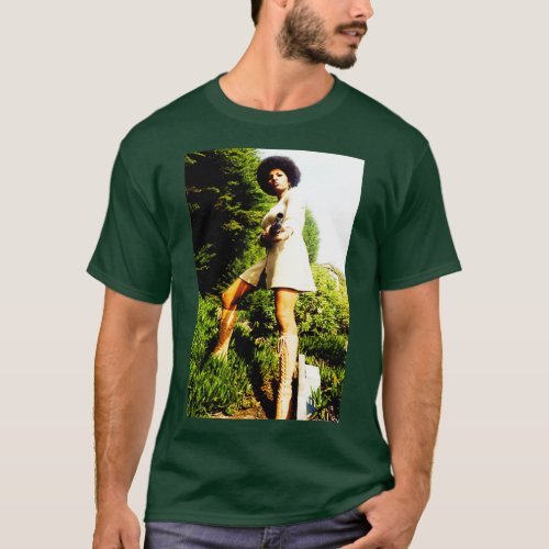 Pam Coffy Foxy Sheba Blaxploitation 1972 T_Shirt