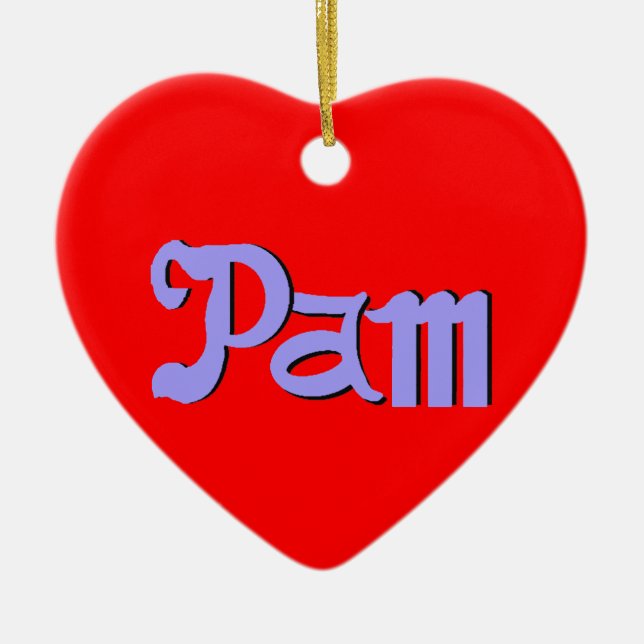 Pam Ornament (Front)