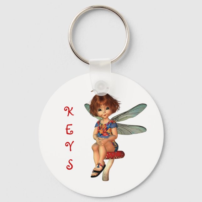 Pam Smidge Keychain (Front)