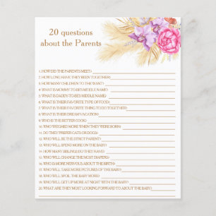 Pampas grass - 20 questions about the Parents