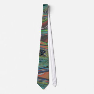 Pampas Grass Abstract Tie