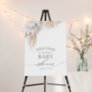 Pampas Grass and White Orchids Baby Shower Foam Board