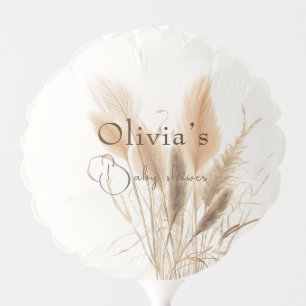 Pampas grass Baby shower  Balloon