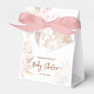 Pampas Grass Boho Thank You Desert Favor Boxes