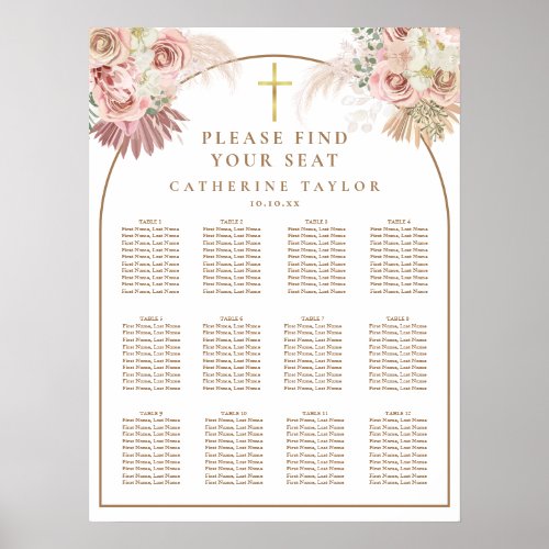 Pampas Grass Christian Event Seating Chart