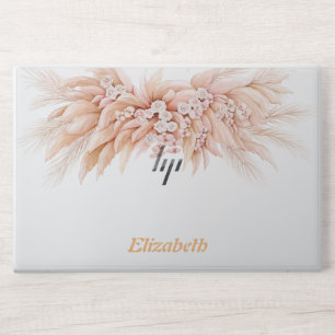 Pampas Grass Floral Tropical Jungle HP Laptop Skin