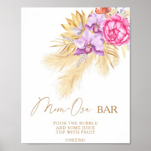 Pampas grass - Mom-Osa bar Poster