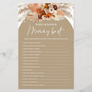 Pampas grass terracotta boho who knows mommy best