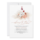 Pampas Grass Wine Tasting Terracotta Bridal Shower