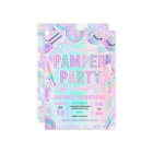 Pamper Party Glow Pastel Spa Makeup Birthday Party