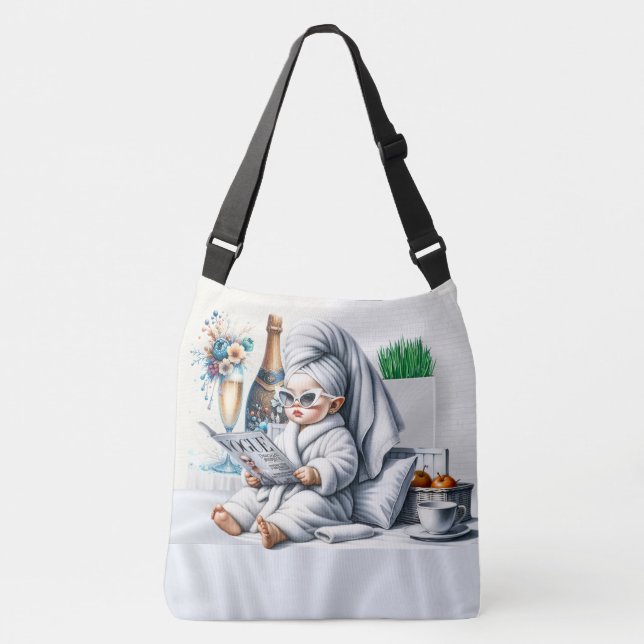 Pampered Lady of Leisure - See Back -  Crossbody Bag (Front)