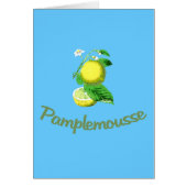 Pamplemousse French for Grapefruit Cards (Front)