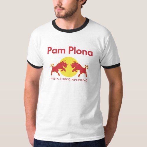 Pamplona parodies Red Bull T_Shirt