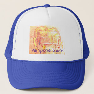 Pamplona Spain Trucker Hat