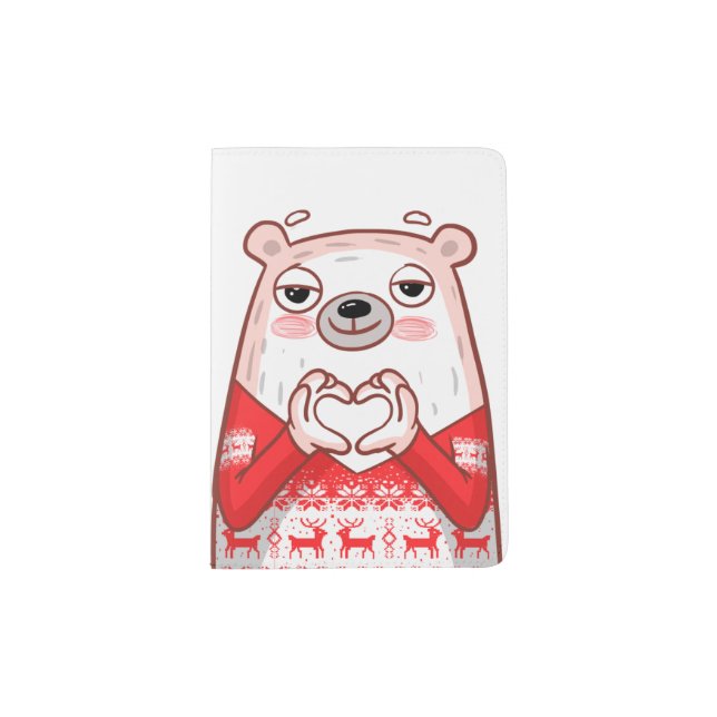 Pampu Love Passport Holder (Front)
