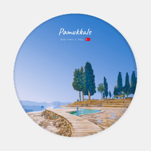 Pamukkale, Turkey - Thermal Pools Coaster Set