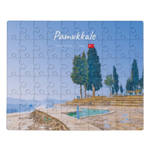 Pamukkale, Turkey - Thermal Pools Jigsaw Puzzle