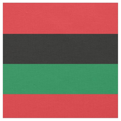 Pan African  Afro_American UNIA Flag Fabric