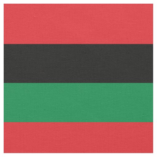 Pan African & Afro-American UNIA Flag Fabric