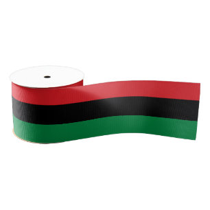 Pan African & Afro-American UNIA Flag Ribbon