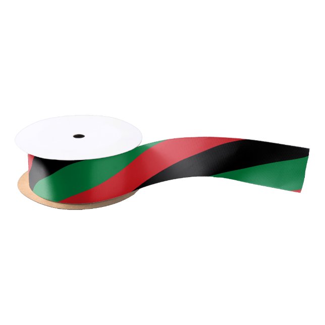 Pan African & Afro-American UNIA Flag Ribbon (Spool)